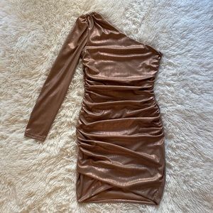 Le Chateau Metallic Dress - NWT